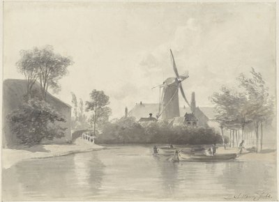 Widok Haarlemu autorstwa Anton Mauve