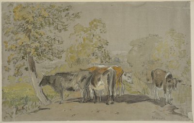 Pejzaż z bydłem autorstwa Anton Mauve
