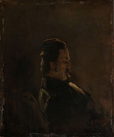 Portret Pietera Frederika van Osa, malarza autorstwa Anton Mauve
