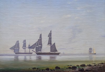 Spokojny poranek na morzu autorstwa Anton Melbye