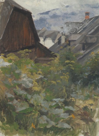 studium wioski autorstwa Anton Nowak