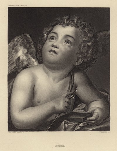 Miłość autorstwa Anton Raphael Mengs