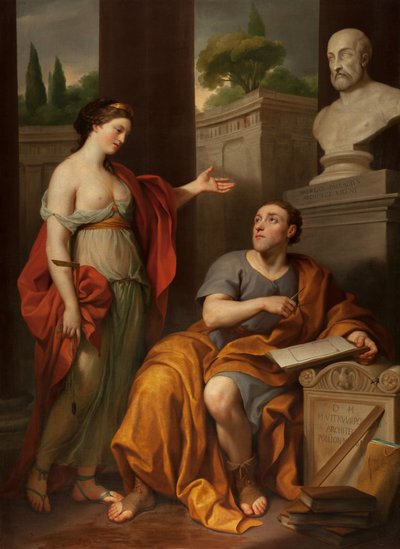 Architekt i jego muza. Portret Jamesa Caulfielda, lorda Charlemonta autorstwa Anton Raphael Mengs