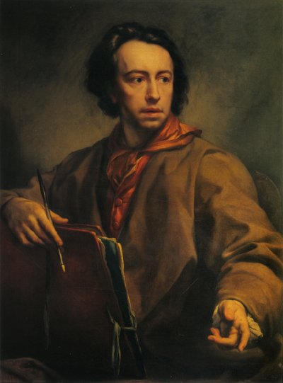 Włoski:  Autoritratto Autoportret autorstwa Anton Raphael Mengs