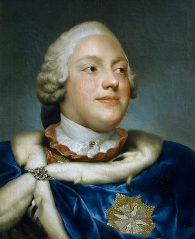 Portret księcia Fryderyka Chrześcijańskiego-elektora saskiego, olej na płótnie, 53x41 cm autorstwa Anton Raphael Mengs
