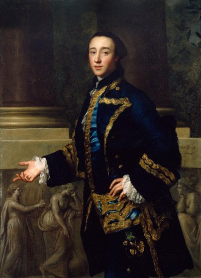 Portret Thomasa Conolly’ego (1738–1803) autorstwa Anton Raphael Mengs