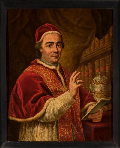 Portret papieża Klemensa XIII autorstwa Anton Raphael Mengs