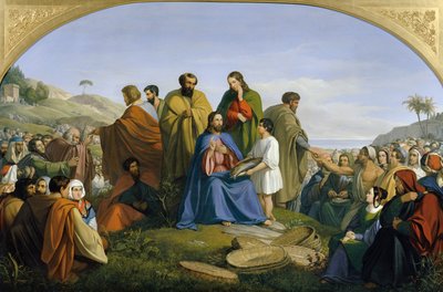 rozmnażanie chleba autorstwa Anton Ritter von Perger