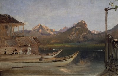 Nad Wolfgangsee autorstwa Anton Romako