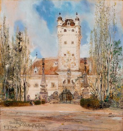 Zamek Greillenstein, 1885-1886 autorstwa Anton Romako