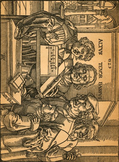 Rzadki drzeworyt Antona Von Wormsa Antona Woensama, 1899. autorstwa Anton Woensam