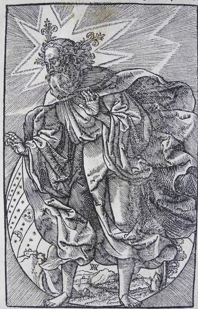 Stworzenie świata, z Biblii Worms, 1529. autorstwa Anton Woensam