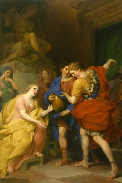 Powrót Orestesa, 1786 autorstwa Anton von Maron
