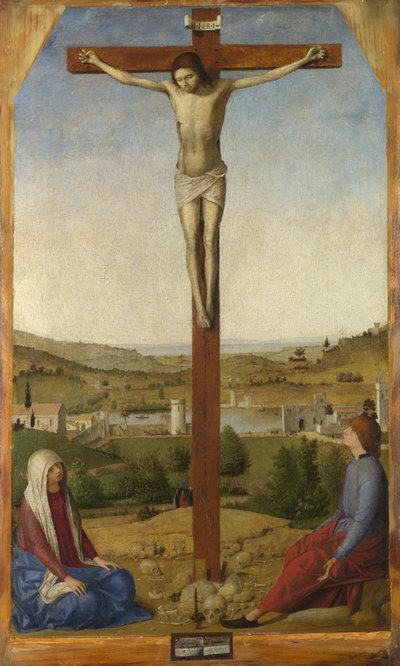 Chrystus ukrzyżowany, 1475 autorstwa Antonello da Messina