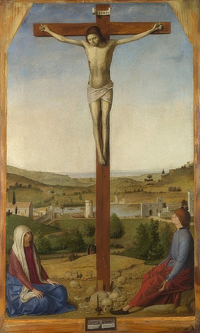 Ukrzyżowanie Chrystusa. 1475 autorstwa Antonello da Messina