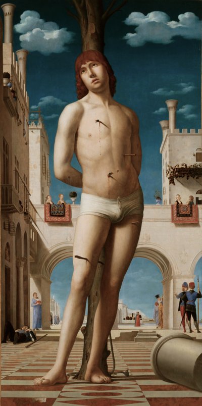 Niemcy: Hl. Sebastian autorstwa Antonello da Messina
