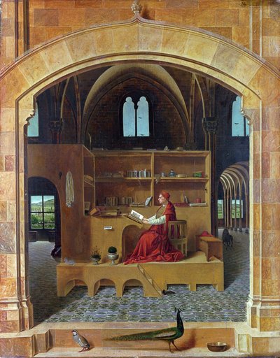Święty Hieronim w swoim gabinecie autorstwa Antonello da Messina