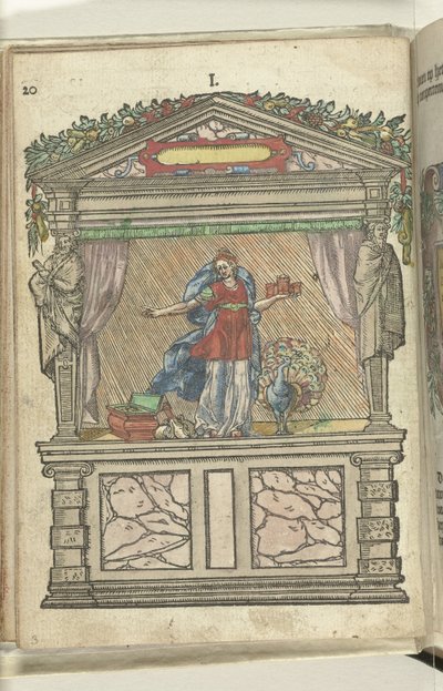 Scena z Juno, 1578 autorstwa Antoni van Leest