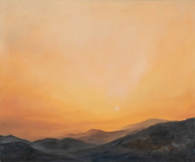 Afrykański piasek, Andaluzja, 2002 (olej na płótnie) autorstwa Antonia Myatt
