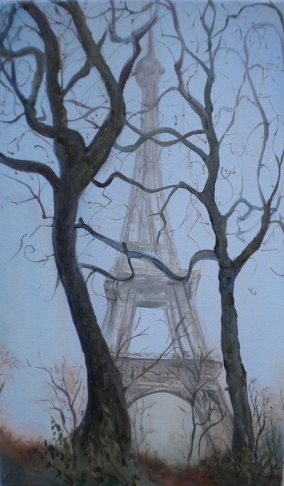 Wieża Eiffla, 2010 autorstwa Antonia Myatt