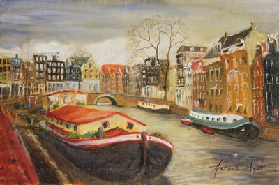 Łódź Red House, Amsterdam, 1999 autorstwa Antonia Myatt