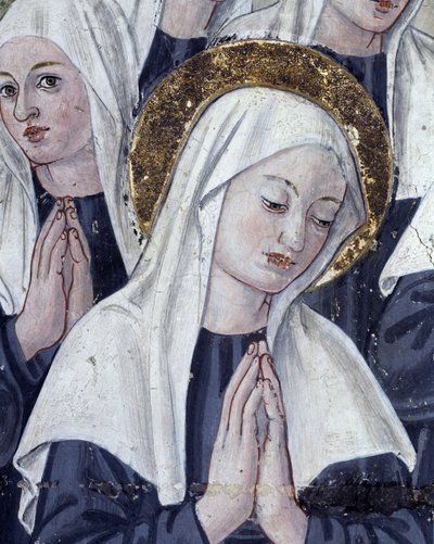 Święta Franciszka z Rzymu, 1468 autorstwa Antoniazzo Romano