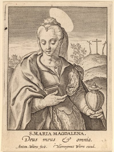 S. Maria Magdalena autorstwa Antonie Wierix