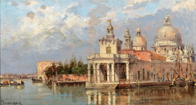 Antonietta Brandeis Dogana i Santa Maria della Salute autorstwa Antonietta Brandeis