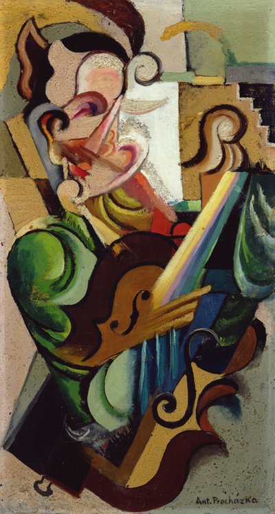 Skrzypek autorstwa Antonin Prochazka