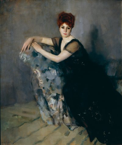 Pani w czerni autorstwa Antonio Ambrogio Alciati
