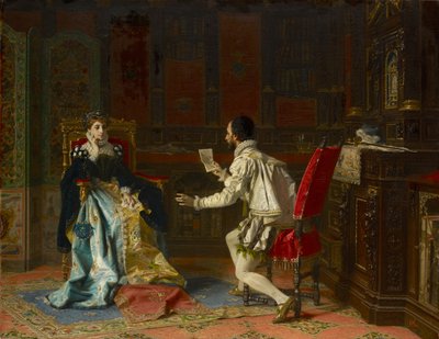 Tasso czyta „Gerusalemme liberata” księżniczce Eleonorze d