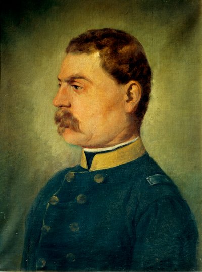 Oficer (olej na płótnie) autorstwa Antonio Bignoli