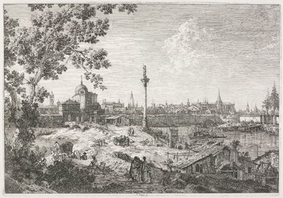 Widoki: Wyimaginowany widok Padwy autorstwa Antonio Canaletto