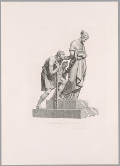Charytatywna, z Oeuvre de Canova autorstwa Antonio Canova