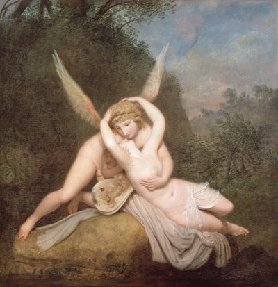 Kupidyn i Psyche autorstwa Antonio Canova