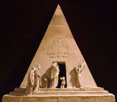 Pomnik Tycjana autorstwa Antonio Canovy (1757-1822), model z terakoty autorstwa Antonio Canova