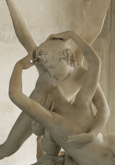 Psyche przywrócona do życia pocałunkiem Amora ... autorstwa Antonio Canova