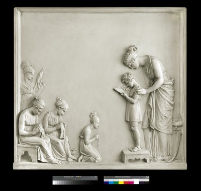 Nauczanie, 1795 (tynk) autorstwa Antonio Canova