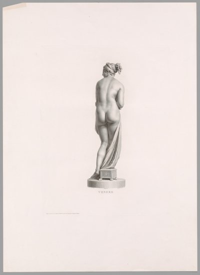 Wenus, widok z tyłu, z pracy Canova autorstwa Antonio Canova