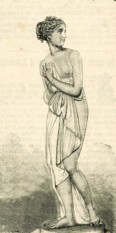 Venus Italica, autorstwa Antonio Canova (1757-1822), Galleria Palatina, Florencja, Toskania, Włochy autorstwa Antonio Canova