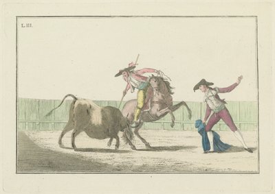 Płyta III, z serii Zbiór głównych działań w walce byków autorstwa Antonio Carnicero