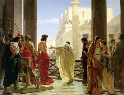 Spójrz na mężczyznę autorstwa Antonio Ciseri