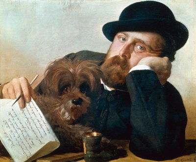 Portret Neri Tanfucio (Monterotondo autorstwa Antonio Ciseri