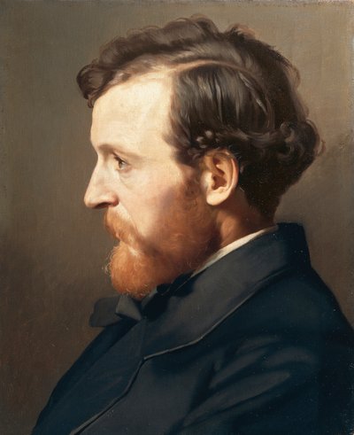 Portret Vincenzo Ciseri – Antonio Ciseri (1821-1891) autorstwa Antonio Ciseri