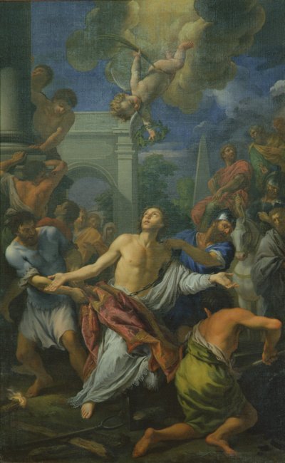 Męczeństwo św. Wawrzyńca autorstwa Antonio Domenico Gabbiani