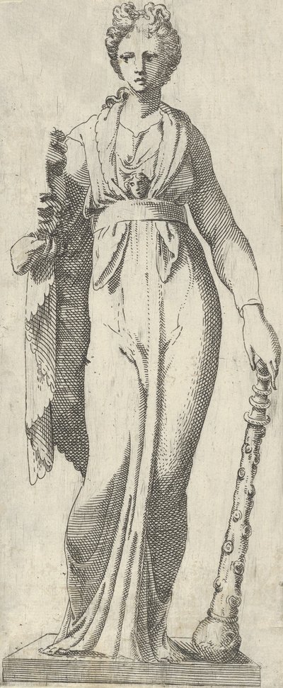 Melpomene, z sarkofagu Mattei, Rzym, 1540-45. autorstwa Antonio Fantuzzi