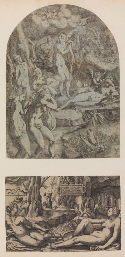 Kąpiel Wenus i Nimf, 1543. autorstwa Antonio Fantuzzi
