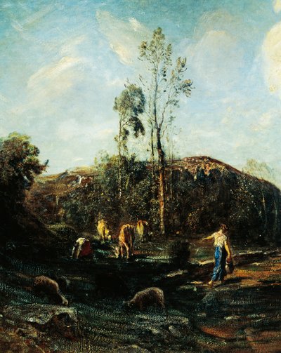 Chmury autorstwa Antonio Fontanesi