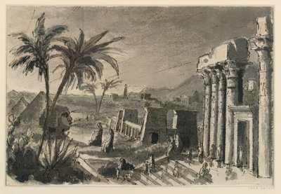 Scenografia, Miasto Egipskie autorstwa Antonio Giuseppe Basoli
