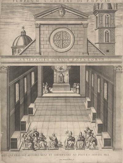 Lustro rzymskiej wspaniałości autorstwa Antonio Lafreri